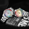 Forsining factory wholesale watches T-Winner moon phase luxury luminous mens automatic mechanical wrist watch custom logo