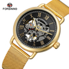 FORSINING china wholesale man watch manufacturer cheap elegant mechanical skull oem wristwatches