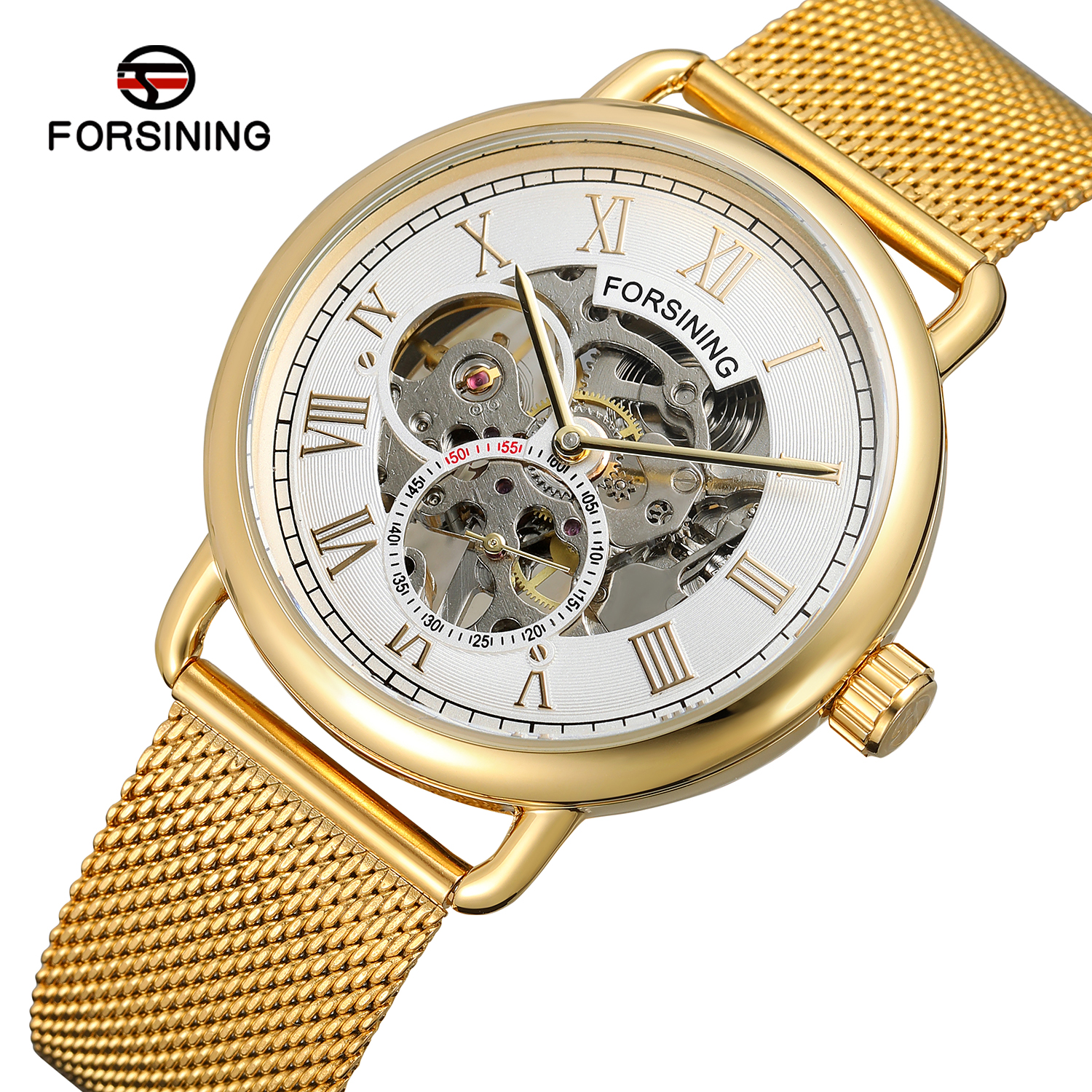 FORSINING china wholesale man watch manufacturer cheap elegant mechanical skull oem wristwatches