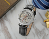 China brand FORSINING hot sale genuine leather strap automatic OEM men wrist watches