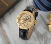 China brand FORSINING hot sale genuine leather strap automatic OEM men wrist watches