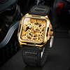 Forsining new products watches men luxury brand automatic skeleton luminous watch support OEM