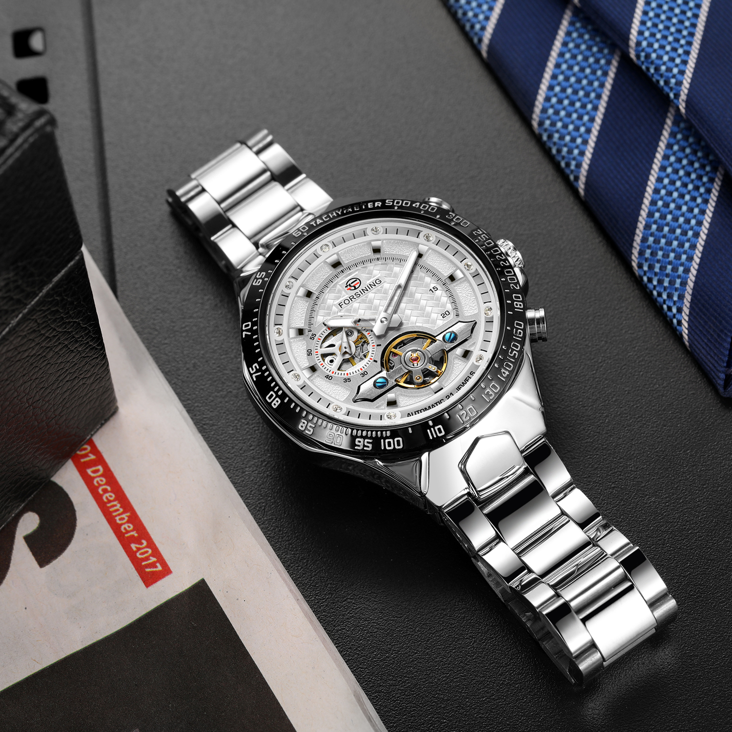 Reloj Para Hombre Forsining Brand Performance Custom Logo Wrist Watches Man Tourbillon Skeleton Automatic Mechanical Watch