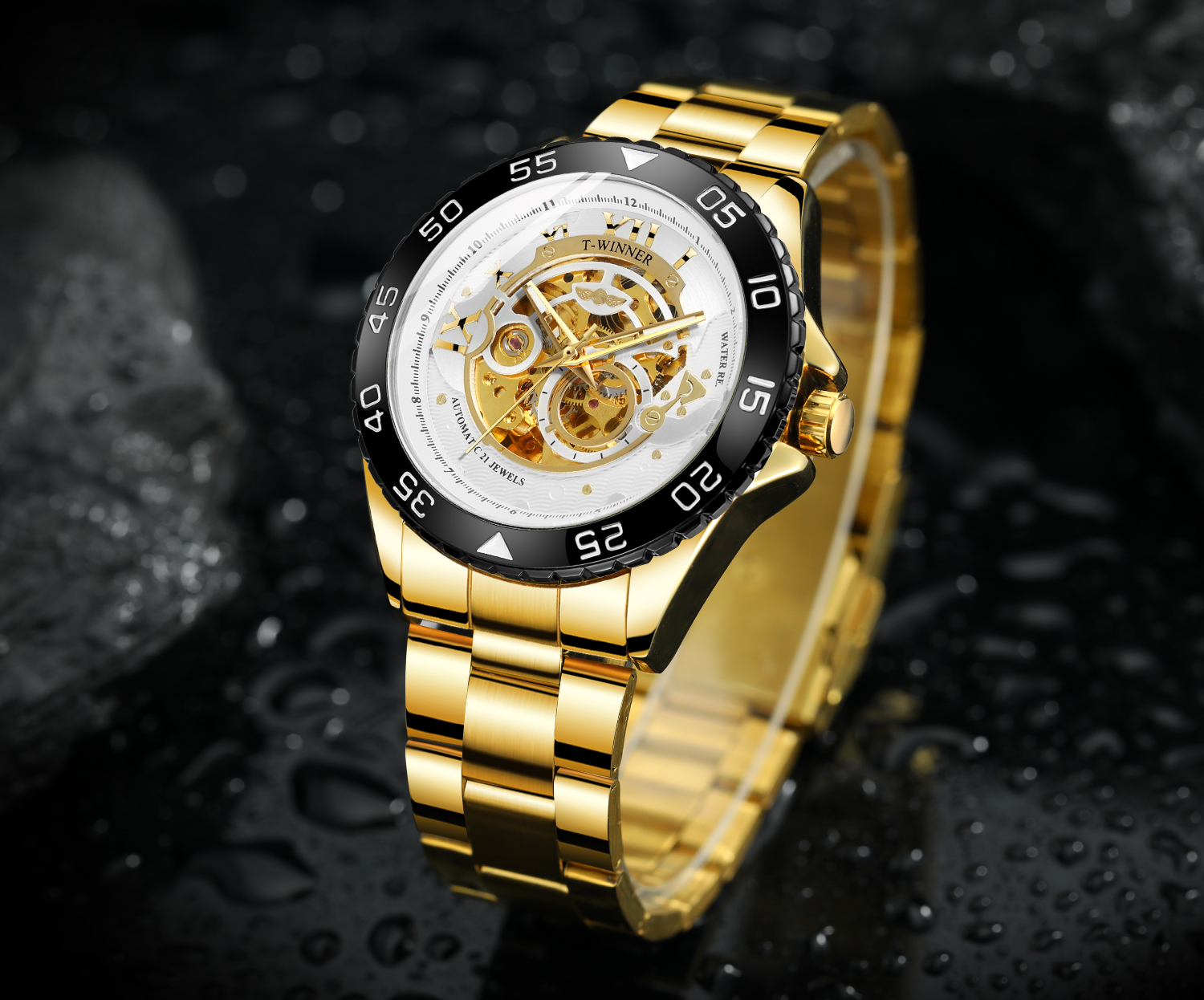 Hot Selling Mechanical Watches Men T-Winner Fashion Creative Gift relogio masculino